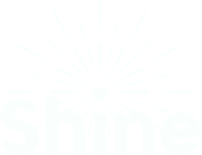 shine white logo